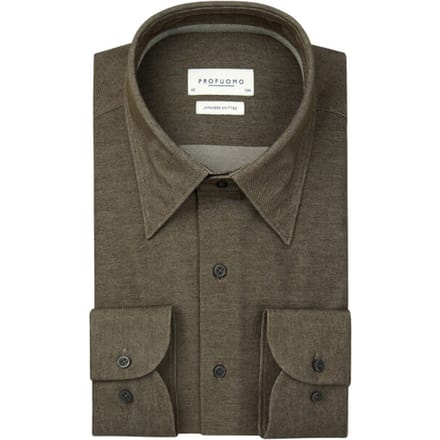 Profuomo Japanese knitted dress shirt