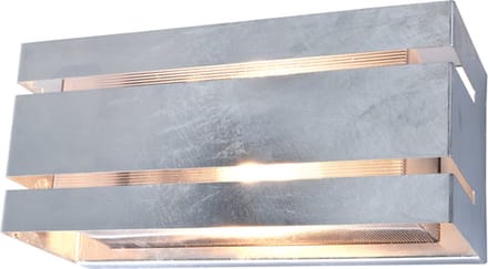 LUTEC Vidar Wandlamp voor buiten - E27 - Gegalvaniseerd Staal