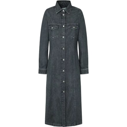 Dames midi overhemdjurk Pepe Jeans