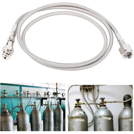 1,8m Hogedrukslang CO2 voor Soda naar Externe W21.8‑14 Tank Directe Adapterkit