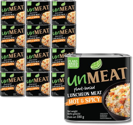 Unmeat - Luncheon Hot & Spicy (12 x 330g)
