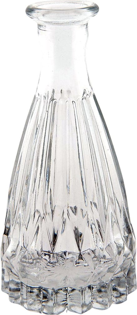Clayre & Eef Vaas Ø 7x15 cm Glas
