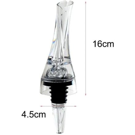 Schenktuit Premium Beluchtende Schenktuit Rode Wijn Decanteerkaraf Dop Tuit Stop Flessenmond Dispenser Decanteerkaraf Tuit white