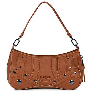 Desigual schoudertas Alsacia Embro Patch Crossbody Bag Camel bruine