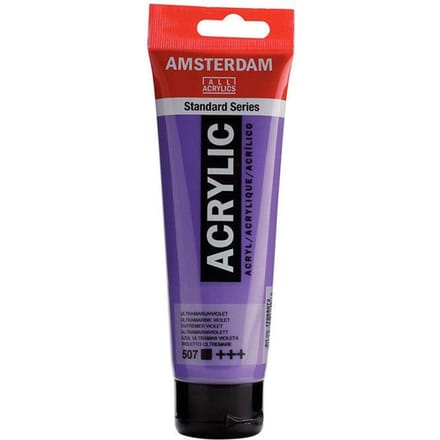 Amsterdam Standard Series Acrylverf Tube 120 ml Ultramarijnviolet 507