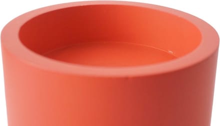 Candleholder 3-in-1 high - Coral red