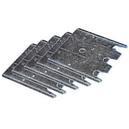 Schulte Lagertechnik bodemplaat vulplaat voor staanderframes S610-M18-U en S625-A18, dikte 2 mm, verzinkt, 5 st.