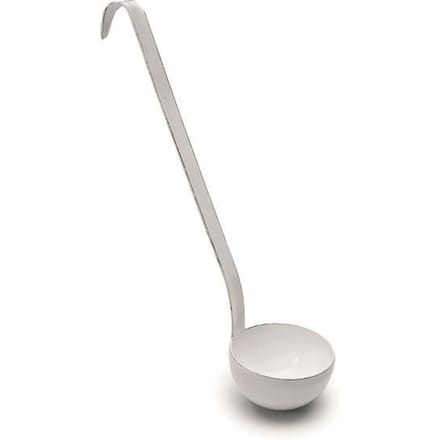 IBILI 911806 Kleine Witte Stalen Opscheplepel 25 x 6 x 4 cm
