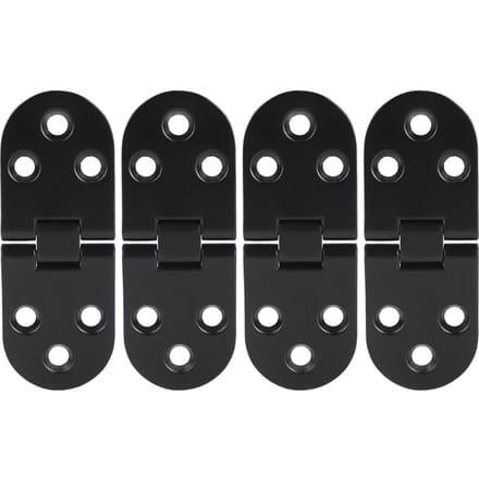 4 Stuks Zinklegering Zwart Deurklepscharnier Tafel Klapscharnier voor Kast Hardware Accessoire