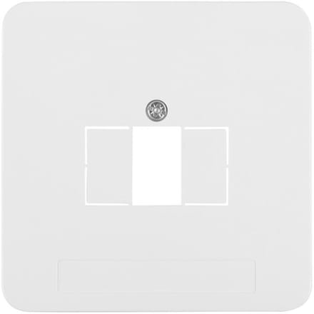 Afdekplaat ST PW – Voor TAE/USB aansluiting, Polarwit