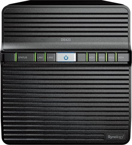 Synology DS423 - NAS - RAID - Western Digital RED 32TB (4x 8TB)