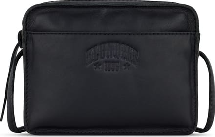 KLONDIKE 1896 Leren Schoudertas Rush Allison Shoulderbag Black Zwart