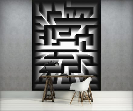 Abstract Pattern Modern Photo Wallcovering