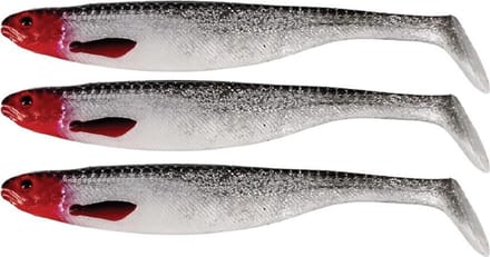 Westin ShadTeez Slim - Redlight - 10cm - 6g - 3 Stuks - Rood