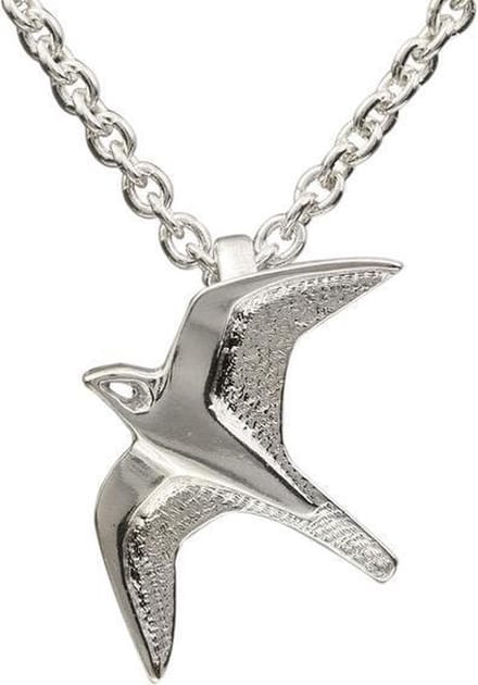AuBor ®. Hanger. Zilver. De slechtvalk.