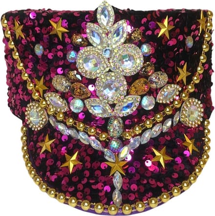 Harmoniepet Roze Luxe Met Steentjes en Pailletten