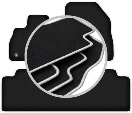 CARLUX-SILVER automatten voor: Renault Espace V minivan (2015-)