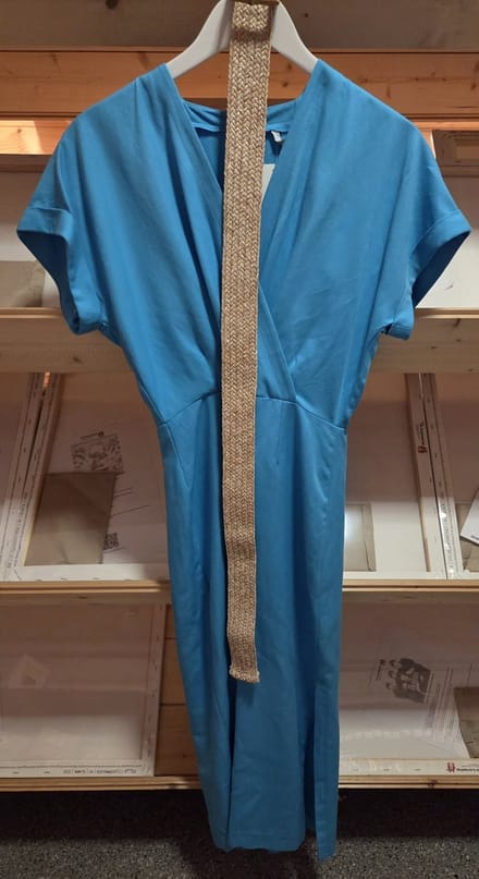 Jurk ( ATMOS ) ocean blue maat 42