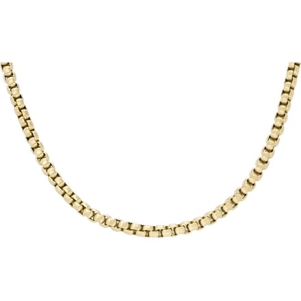 Fossil JF04504710 Unisex Ketting - Goudkleurig