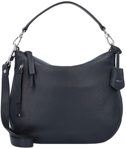 abro Adria Handtas Leer 34 cm - Dames - navy