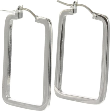 Behave - Oorringen - Rechthoekig design - Minimalistische stijl - 3 cm