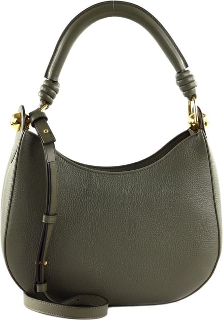 FURLA Leren Schoudertas Sfera Hobo Sage Olijfgroen