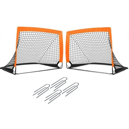 Filet de Football Portable pour enfants, pliable, filet d'entraînement de Football, Sport de plein air, pour enfants gray