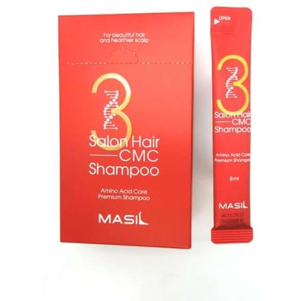 MASIL 3 Salon Hair CMC Shampoo Stick Pouch 8ml*20ea ORIGINAL STORE red