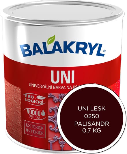 Balakryl UNI Glans 0,7kg, 0250 palissander