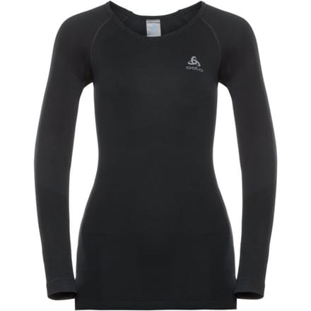 Odlo Suw Top Crew Neck L/S Performance Warm Sportshirt Dames - Black - XL