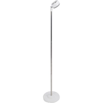 Support Sèche-Cheveux 35-140cm Télescopique Angle Réglable Support de Sol Table Support Sèche-Cheveux white