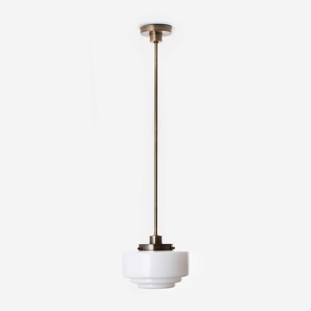 Hanglamp Getrapt Ø 25 20's Brons - Art Deco Trade
