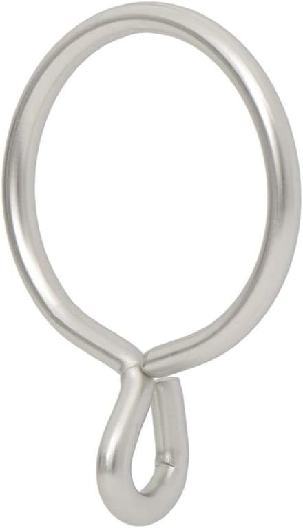 Drapery Oogje Gordijnringen 1,7 Inch - Set van 14 - Satijn Nikkel