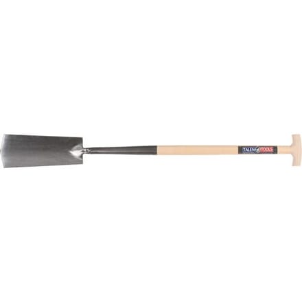 Talen Tools – Draineerspade – Blank gepolijst – Essenhouten steel – 76 cm