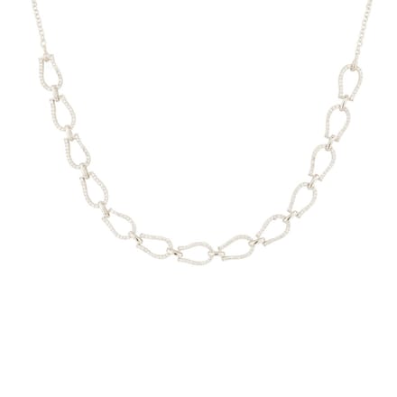 Glow 103.1304.44 Collier Zilver - 42cm