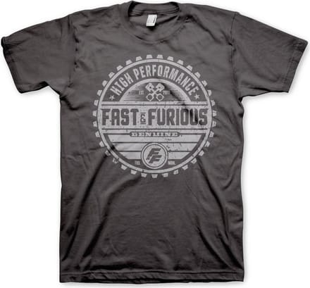 The Fast And The Furious Heren Tshirt -M- Genuine Brand Grijs