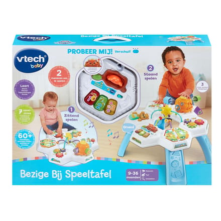 VTech bezige bij speeltafel interactief speelgoed voor peuters.