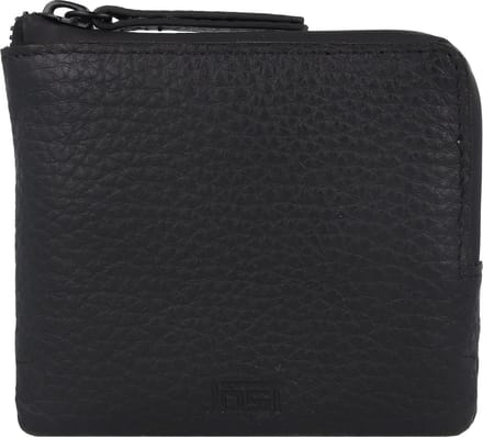 Jost Stockholm Portemonnee Leer 11 cm - Jongens - Horizontaal - schwarz