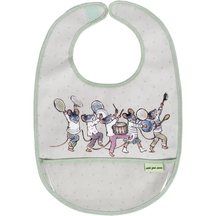 Baby slabbetje met oliedoek Petit Jour Ernest et Célestine