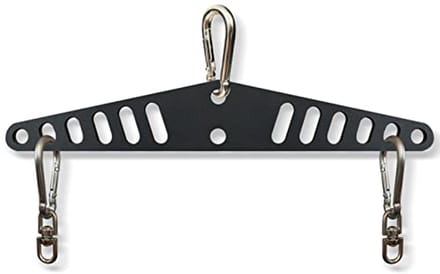 SnelShoppen - Multi-Grip LAT Pull Down Bar voor Thuisgym Fitness, Spreader Plaat LAT Pulldown Bevestigingen voor Kabelmachine, Geschikt voor Dubbele o