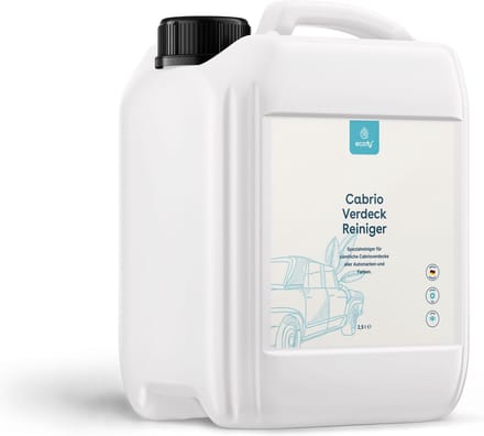 eco:fy® Cabriokapreiniger • duurzame reiniging van vuil