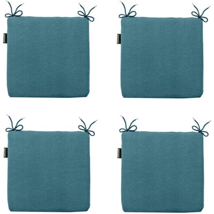 Madison - Zitkussen Panama sea blue - Ca. 40x40 cm - Set van 4