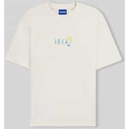 regular fit T-shirt met rugprint model 'NULAXO'
