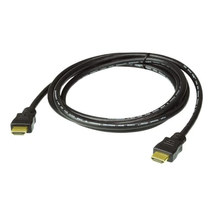 ATEN 2L-7D02H-1 High Speed True 4K HDMI Kabel met Ethernet , zwart, 2 m