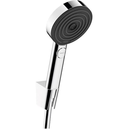 Hansgrohe Pulsify Select S shower head bracket set 105 3 spray types Relaxation with shower hose 125 cm 24302000