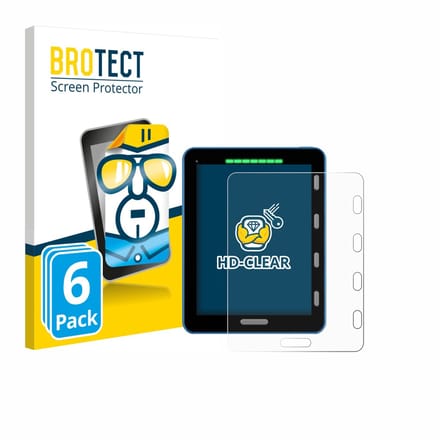 BROTECT - Screenprotector voor Vakaros Atlas 2 / Edge - Folie Beschermfolie transparant 6 Stuks