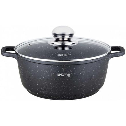 Kinghoff 1596 - Braadpan - met Aromaknop - 26 cm - 5.6 liter