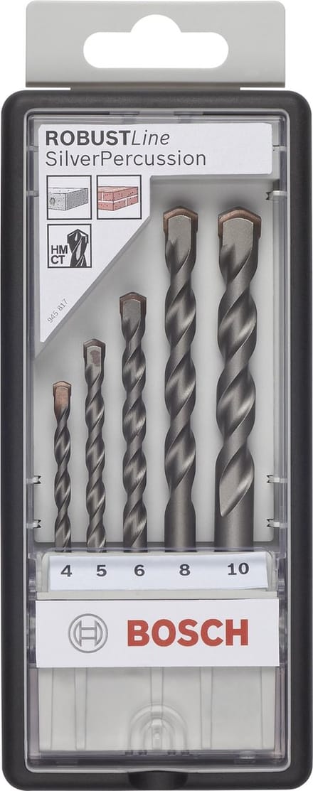 Bosch Set van 5 CYL-3 betonboorbits