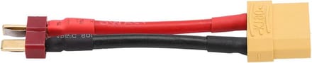 Adapterkabel - Connector Kabel - RC Modellen - Siliconen Kabel - 97 mm - Zwart