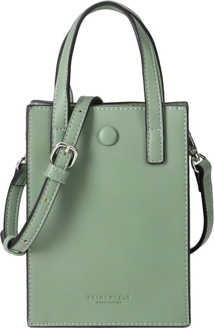 SEIDENFELT MANUFAKTUR Handtas Schoudertas Bente Mini Tote Light Khaki Kaki